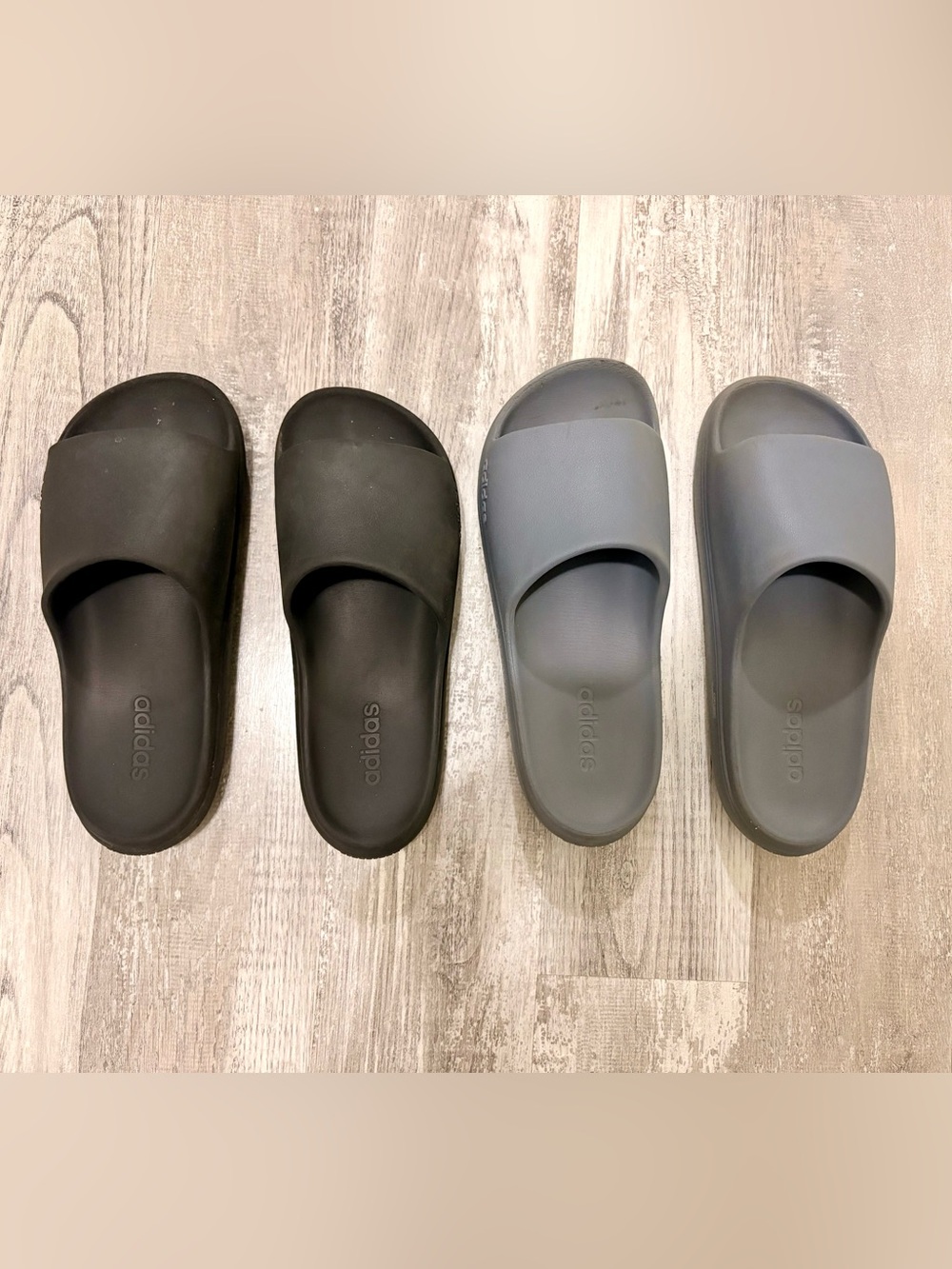 Men’s adidas cloudfoam slides bundle